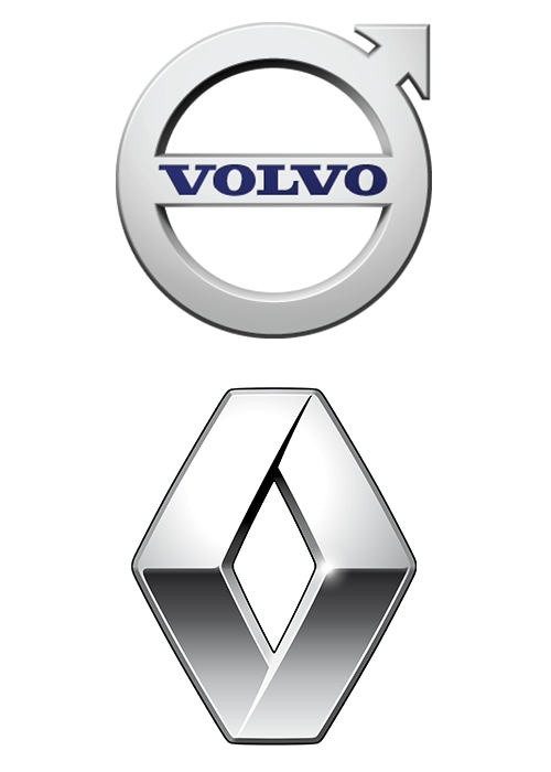 Man Nagel Logos Volvo Renault
